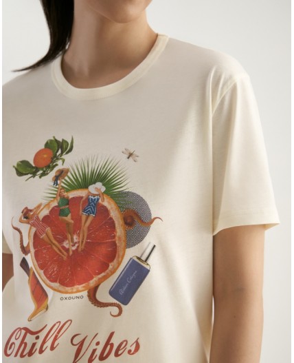 Футболка:жен. МОДЕЛЬ 25 Кокос