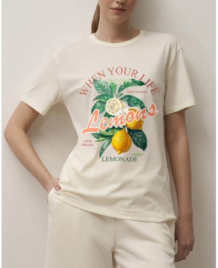 Футболка:жен. МОДЕЛЬ 25 Кокос