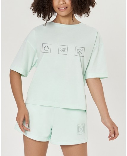 Футболка:жен. МОДЕЛЬ 44 Аква 1