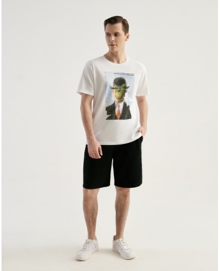 Футболка:муж. МОДЕЛЬ 9 Белый