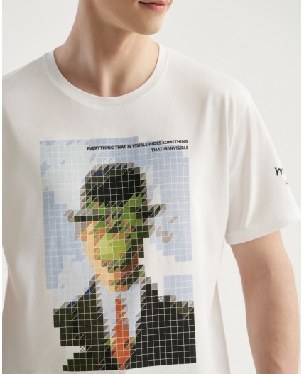 Футболка:муж. МОДЕЛЬ 9 Белый