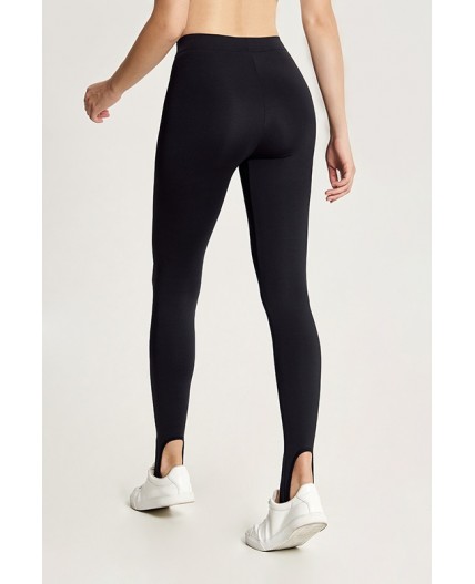 Леггинсы со штрипками:жен. МОДЕЛЬ 3 Черный