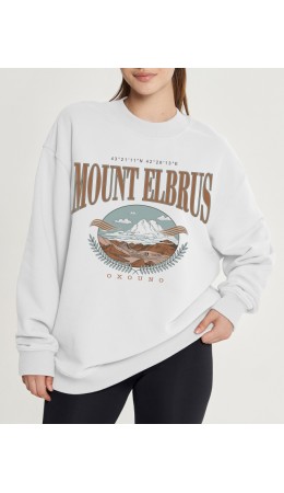 Свитшот:ув. МОДЕЛЬ 1 Белая звезда