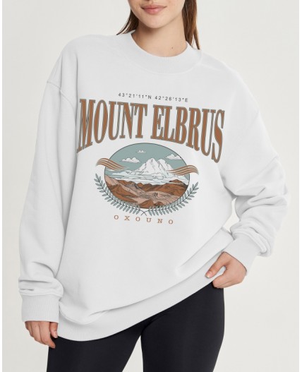 Свитшот:ув. МОДЕЛЬ 1 Белая звезда