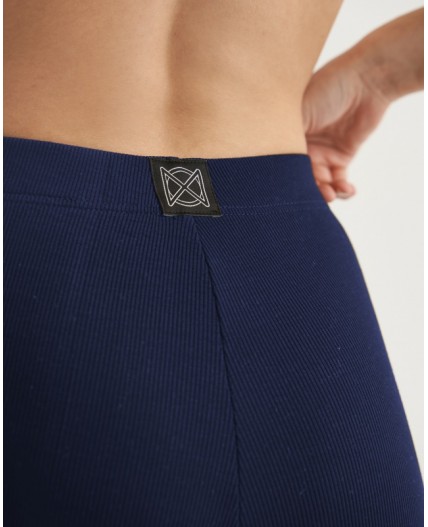 Леггинсы:жен. МОДЕЛЬ 4 Черно-синий 1