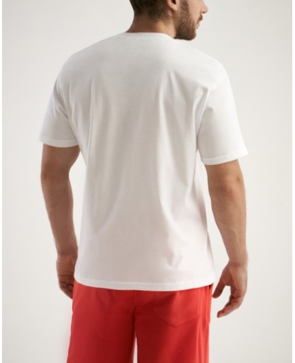 Футболка:муж. МОДЕЛЬ 12 Белый