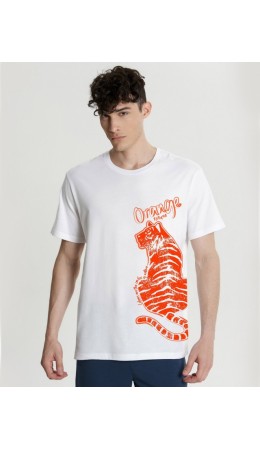 Футболка:муж. МОДЕЛЬ 12 Белый