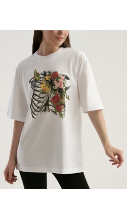 Футболка:ув. МОДЕЛЬ 2 Белый