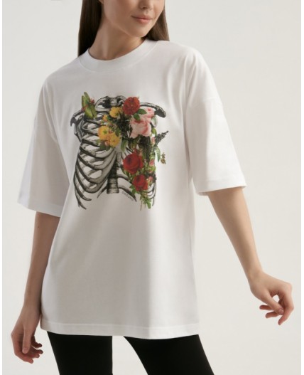 Футболка:ув. МОДЕЛЬ 2 Белый