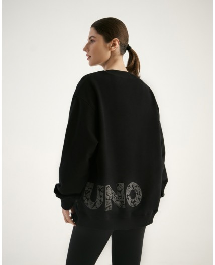 Свитшот:ув. МОДЕЛЬ 1 Черный