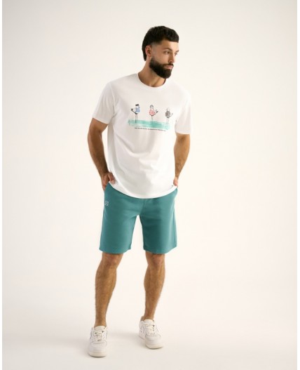 Футболка:муж. МОДЕЛЬ 18 Белый