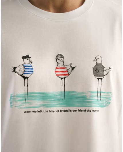 Футболка:муж. МОДЕЛЬ 18 Белый