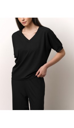 Футболка:жен. МОДЕЛЬ 70 Черный