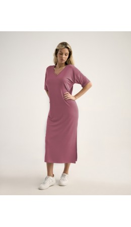Платье:жен. МОДЕЛЬ 22 Пыльная роза