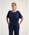 Футболка:жен. МОДЕЛЬ 63 Индиго