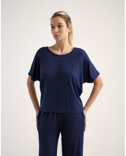 Футболка:жен. МОДЕЛЬ 63 Индиго