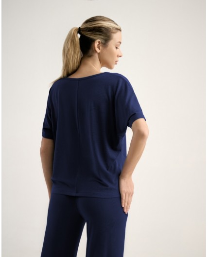 Футболка:жен. МОДЕЛЬ 63 Индиго