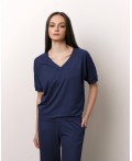 Футболка:жен. МОДЕЛЬ 70 Индиго