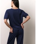 Футболка:жен. МОДЕЛЬ 70 Индиго