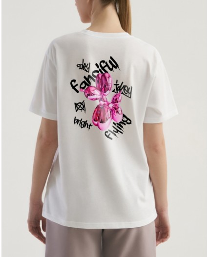 Футболка:жен. МОДЕЛЬ 51 Белый