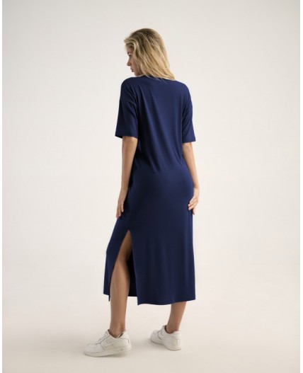 Платье:жен. МОДЕЛЬ 22 Индиго