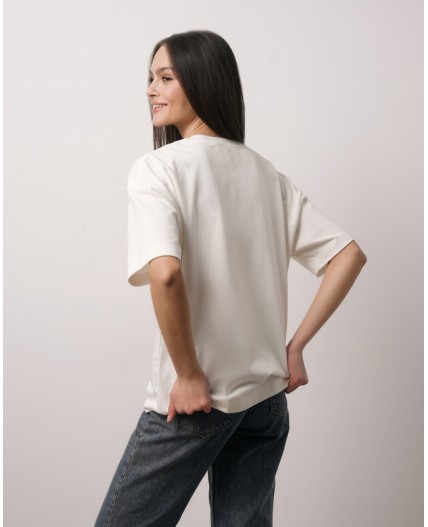 Футболка:ув. МОДЕЛЬ 5 Белая звезда