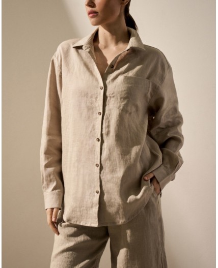 Рубашка:жен. МОДЕЛЬ 1 Беж