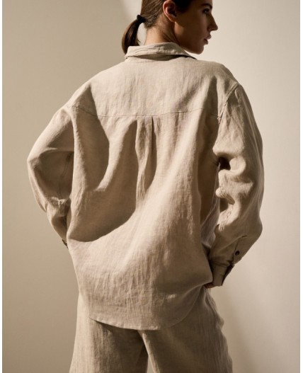 Рубашка:жен. МОДЕЛЬ 1 Беж