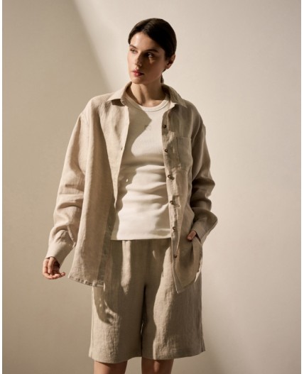 Рубашка:жен. МОДЕЛЬ 1 Беж