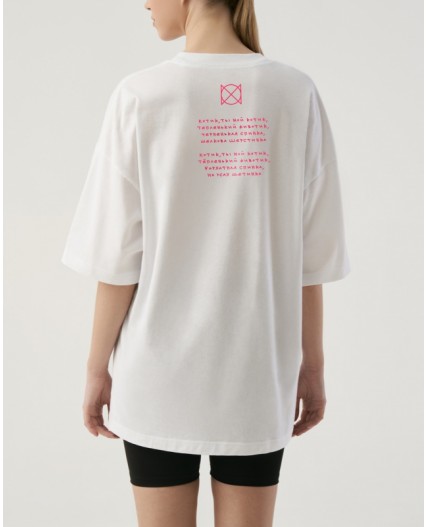 Футболка:ув. МОДЕЛЬ 2 Белый