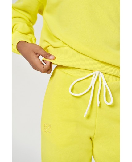 Костюм брюки/свитшот:дев. МОДЕЛЬ 2 Лимонад