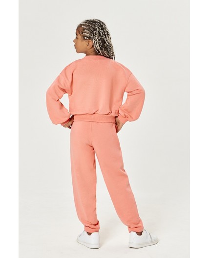 Костюм брюки/свитшот:дев. МОДЕЛЬ 2 Персик