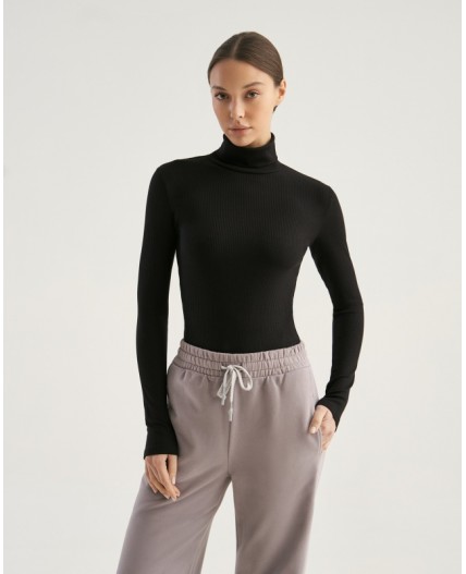 Водолазка:жен. МОДЕЛЬ 4 Черный