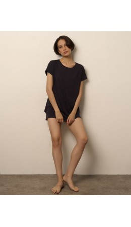 Комплект футболка/шорты:жен. МОДЕЛЬ 2 Оникс