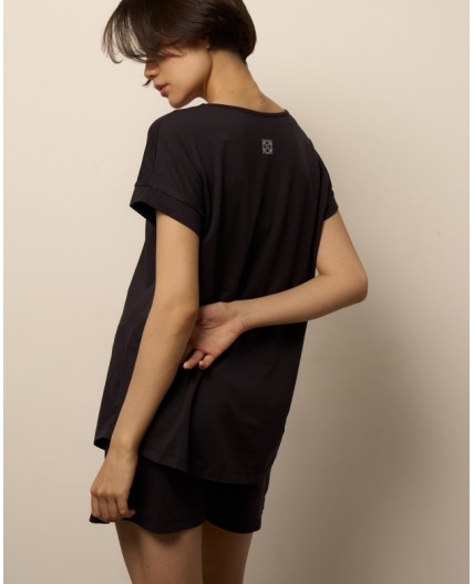 Комплект футболка/шорты:жен. МОДЕЛЬ 2 Оникс