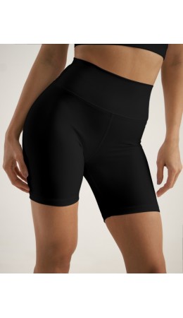 Шорты спортивные:жен. МОДЕЛЬ 2 Черный