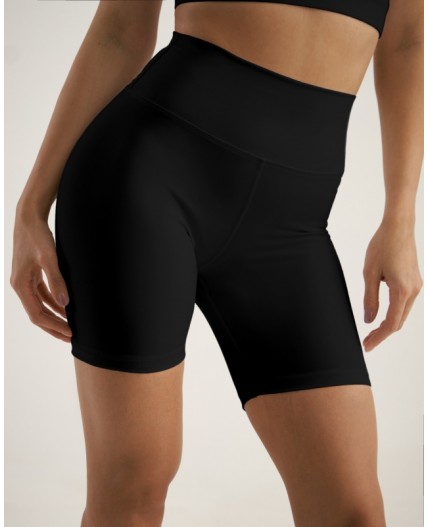Шорты спортивные:жен. МОДЕЛЬ 2 Черный
