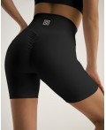 Шорты спортивные:жен. МОДЕЛЬ 2 Черный