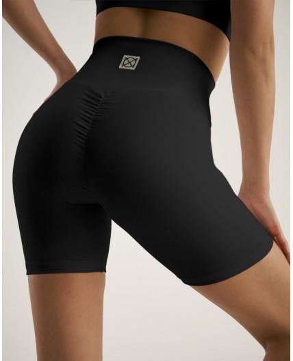 Шорты спортивные:жен. МОДЕЛЬ 2 Черный