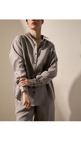 Рубашка:жен. МОДЕЛЬ 1 Серый