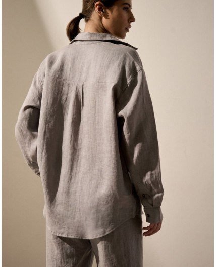 Рубашка:жен. МОДЕЛЬ 1 Серый