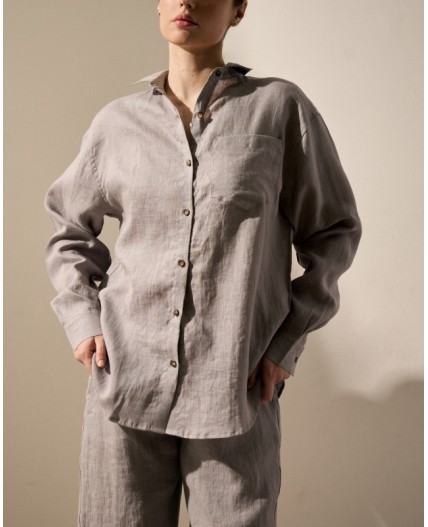 Рубашка:жен. МОДЕЛЬ 1 Серый