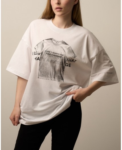 Футболка:ув. МОДЕЛЬ 2 Белый