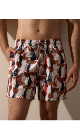 Пляжные шорты:муж. МОДЕЛЬ 1 Регата бежевый