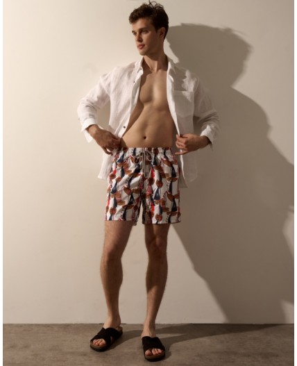 Пляжные шорты:муж. МОДЕЛЬ 1 Регата бежевый