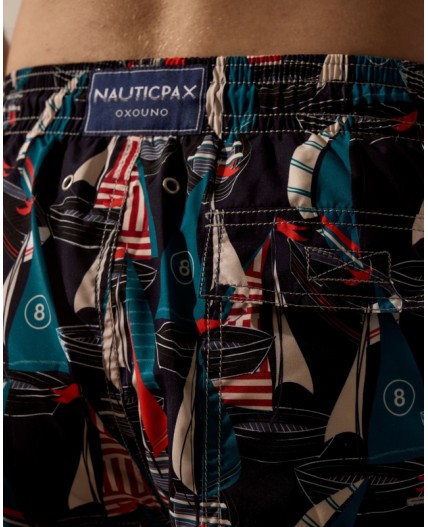 Пляжные шорты:муж. МОДЕЛЬ 1 Регата синий