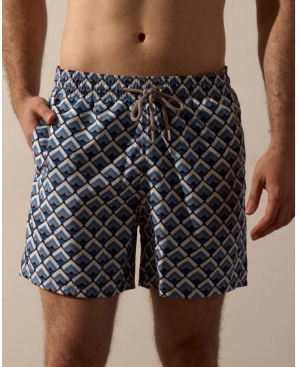 Пляжные шорты:муж. МОДЕЛЬ 1 Сигма синий