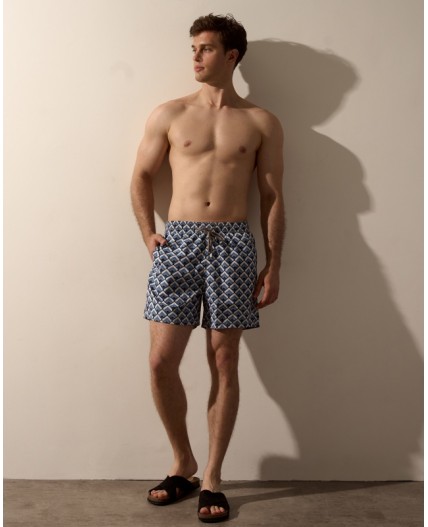Пляжные шорты:муж. МОДЕЛЬ 1 Сигма синий