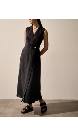 Платье:жен. МОДЕЛЬ 29 Антрацит