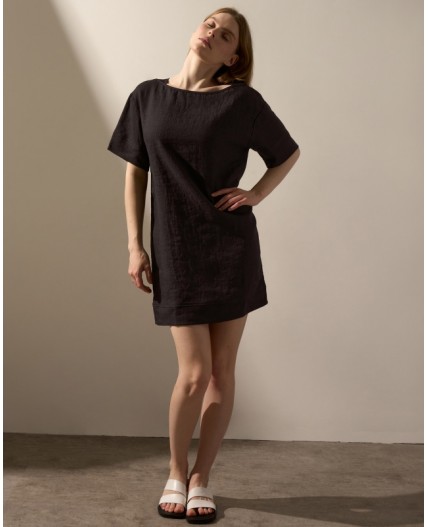 Платье:жен. МОДЕЛЬ 30 Антрацит